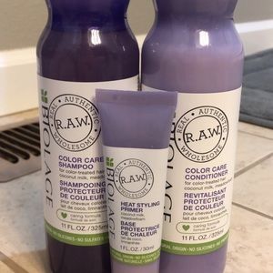 Biology RAW shampoo & conditioner